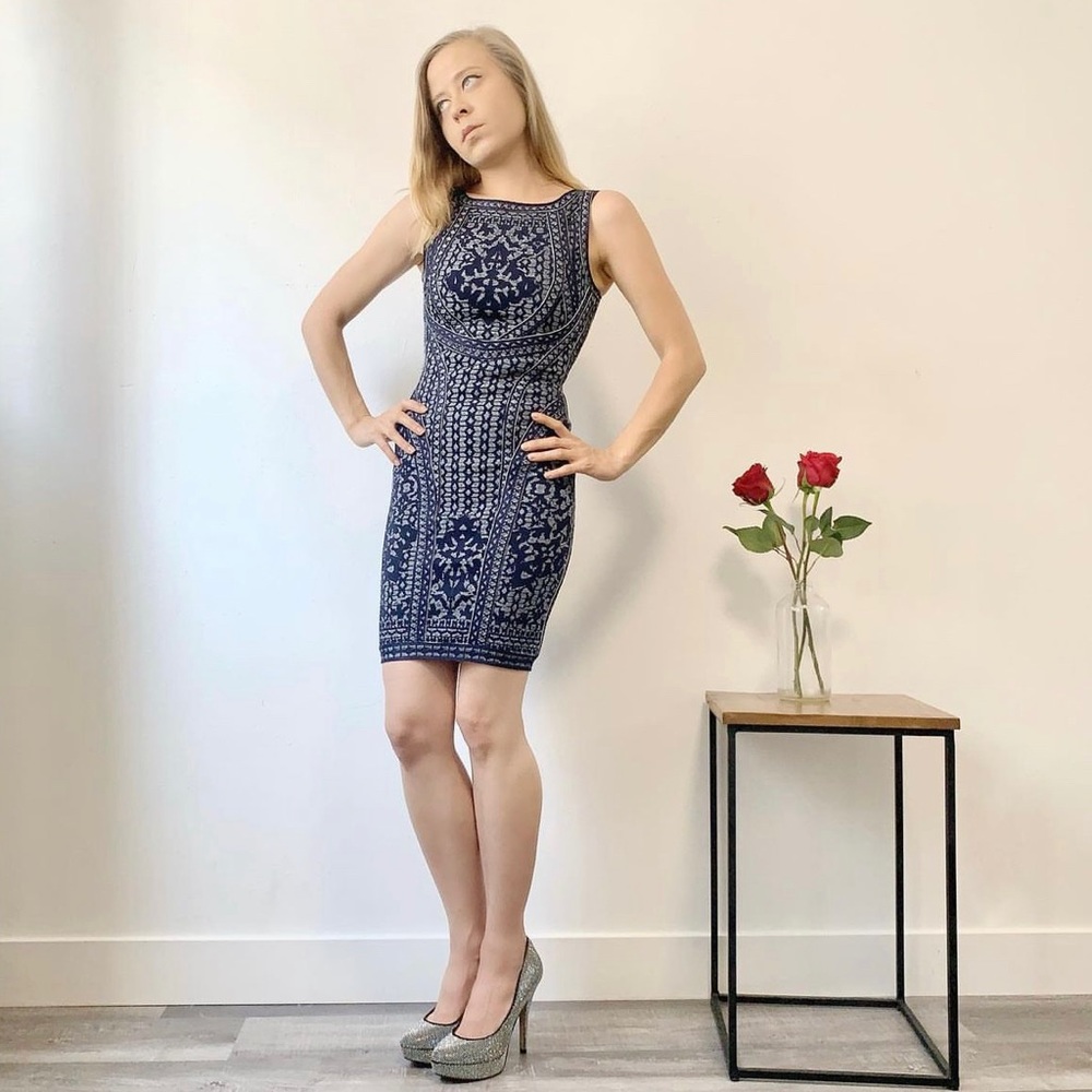 Herve Leger by Max Azria Bandage Dress